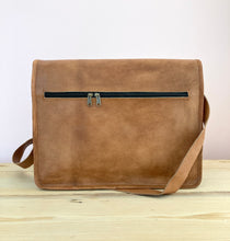 Load image into Gallery viewer, Leather Shoulder Messenger Bag