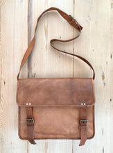 Load image into Gallery viewer, Leather Shoulder Messenger Bag