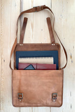 Load image into Gallery viewer, Leather Shoulder Messenger Bag