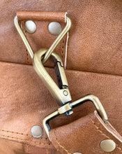 Load image into Gallery viewer, Leather Duffel Bag