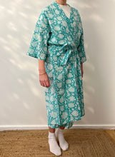 Load image into Gallery viewer, Kimono Block Print Long