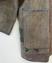 Load image into Gallery viewer, Vintage Kantha Jacket - Stonewashed