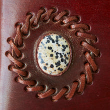 Load image into Gallery viewer, Mini Dalmatian Stone Leather Journal