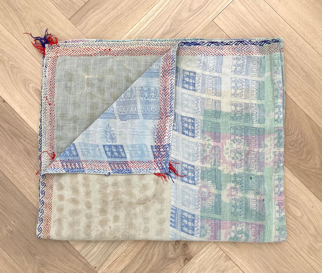 Vintage Kantha Quilt