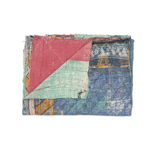 Vintage Kantha Quilt