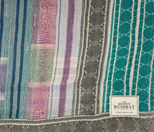 Load image into Gallery viewer, Vintage Kantha Quilt