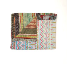 Load image into Gallery viewer, Vintage Kantha Quilt