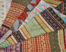 Load image into Gallery viewer, Vintage Kantha Quilt