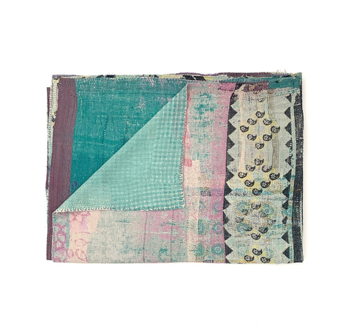 Vintage Kantha Quilt