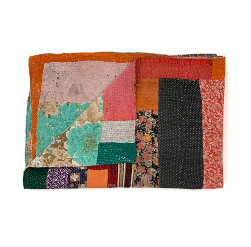 Vintage Kantha Quilt