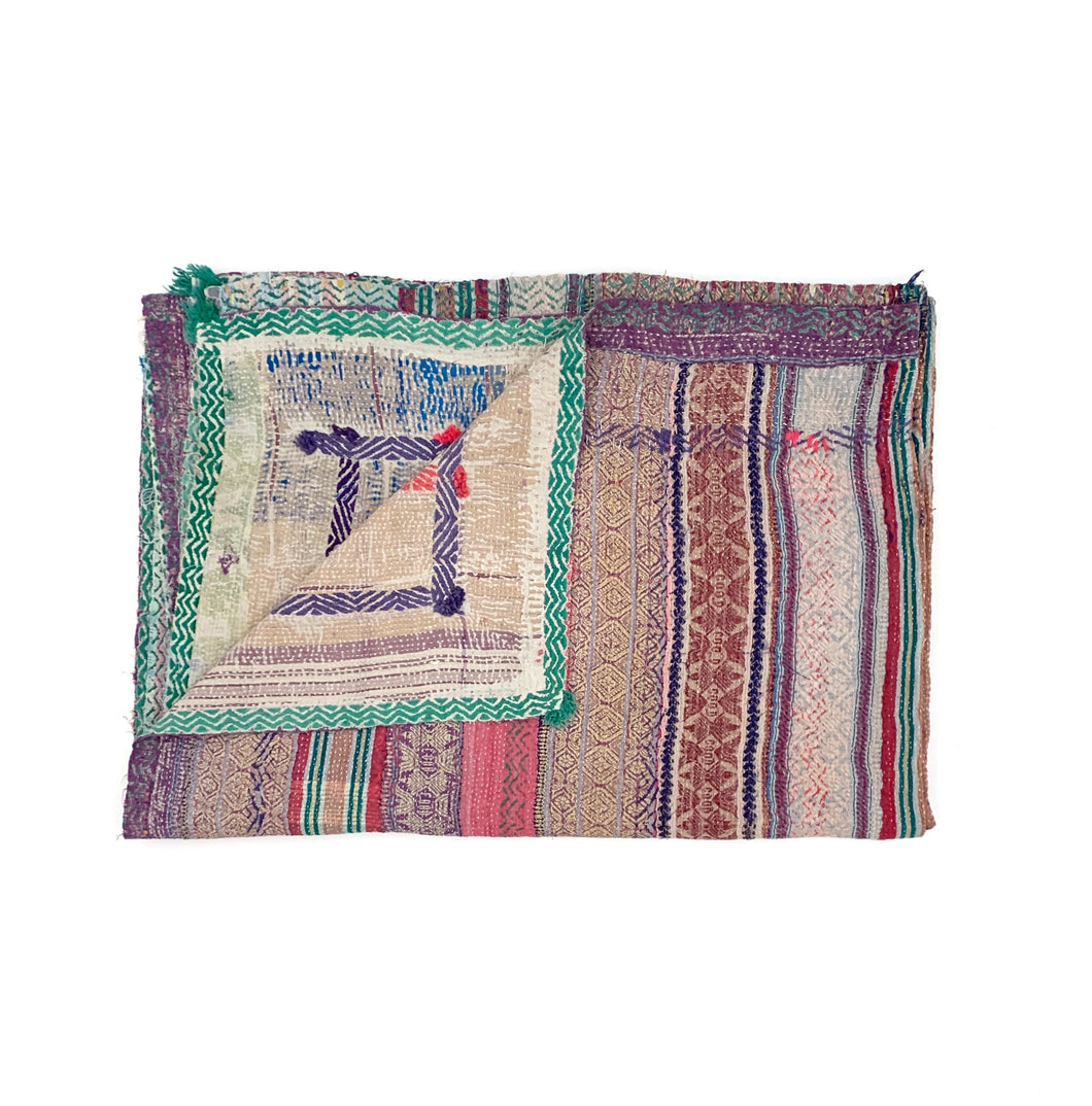 Vintage Kantha Quilt