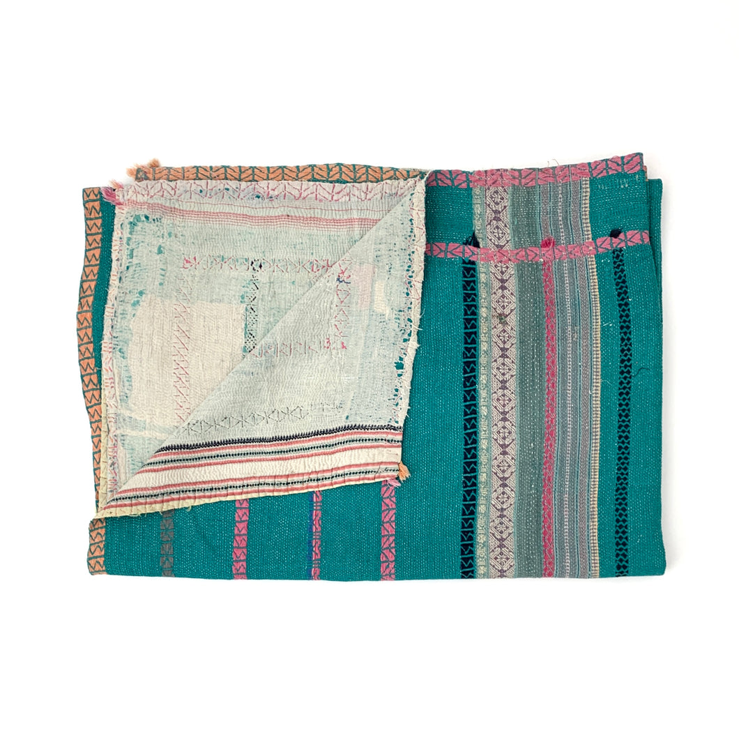 Vintage Kantha Quilt