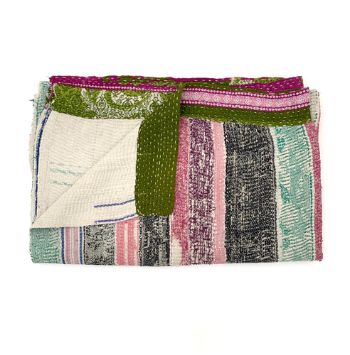 Vintage Kantha Quilt