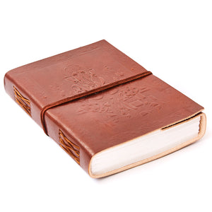 Large Ganesh Leather Journal