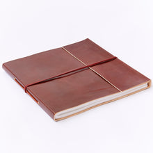 Load image into Gallery viewer, Leather Photo Album Plain Square L