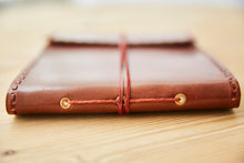 Load image into Gallery viewer, Leather Photo Album Stitched M