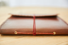 Load image into Gallery viewer, Leather Photo Album Stitched L