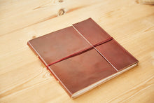 Load image into Gallery viewer, Leather Photo Album Plain Square L