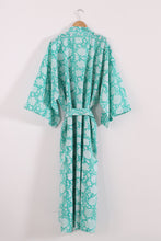 Load image into Gallery viewer, Kimono Block Print Long