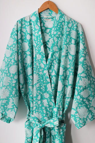 Kimono Block Print Short