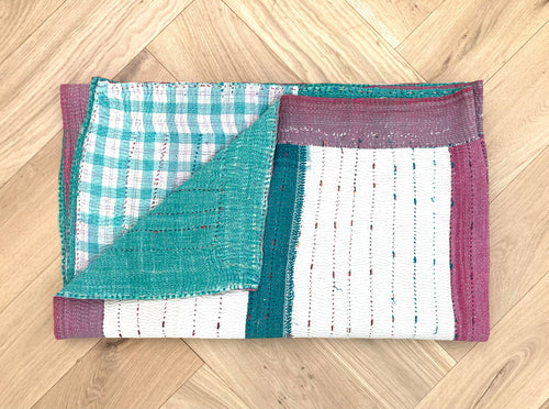 Vintage Kantha Quilt