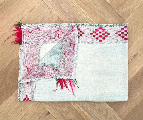 Vintage Kantha Quilt