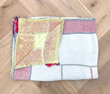 Load image into Gallery viewer, Vintage Kantha Quilt