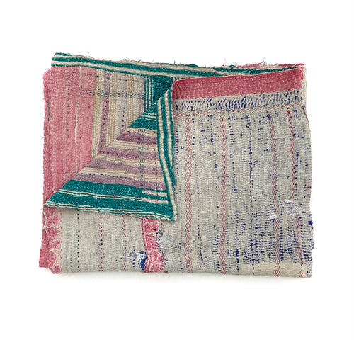 Vintage Kantha Quilt