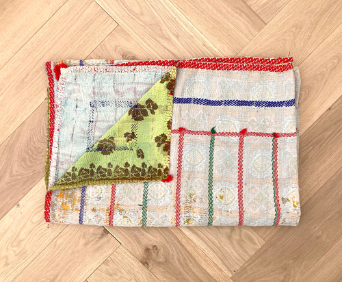 Vintage Kantha Quilt