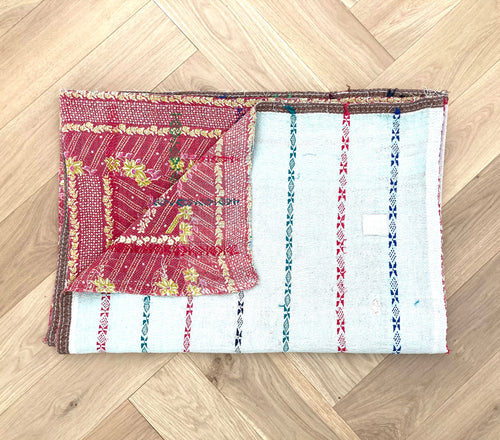 Vintage Kantha Quilt