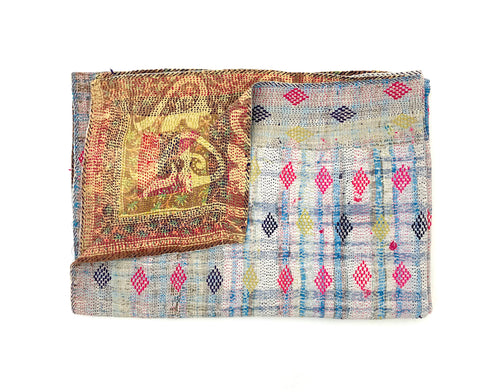 Vintage Kantha Quilt