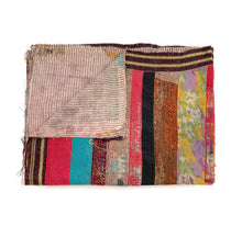 Load image into Gallery viewer, Vintage Kantha Quilt