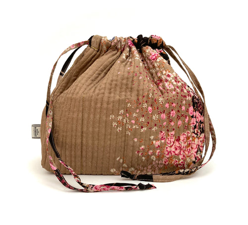 Silk Drawstring Bag XL