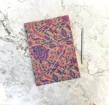 Load image into Gallery viewer, A4 Block Print Journal - 5 colours