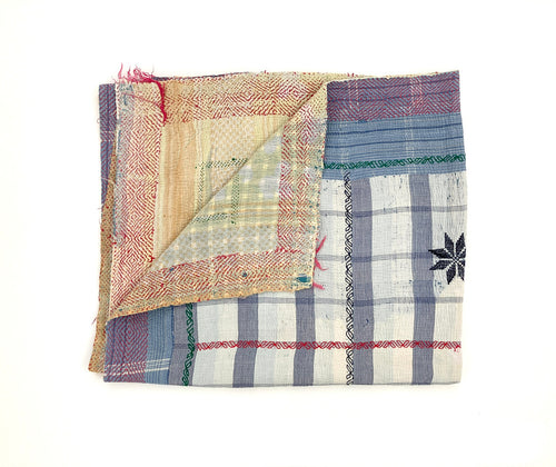 Vintage Kantha Quilt