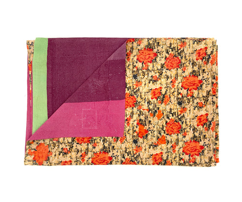 Vintage Kantha Quilt