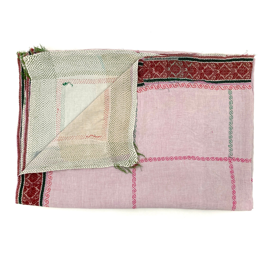 Vintage Kantha Quilt