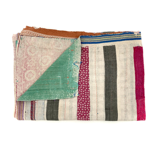 Vintage Kantha Quilt