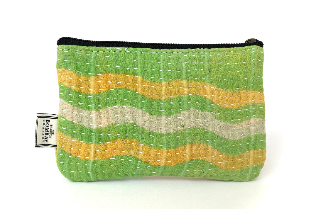 Kantha Purse