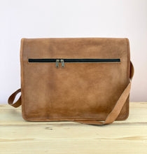 Load image into Gallery viewer, Leather Shoulder Messenger Bag