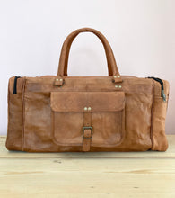 Load image into Gallery viewer, Leather Weekend Bag