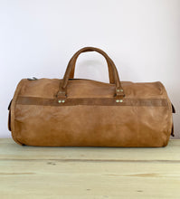 Load image into Gallery viewer, Leather Duffel Bag