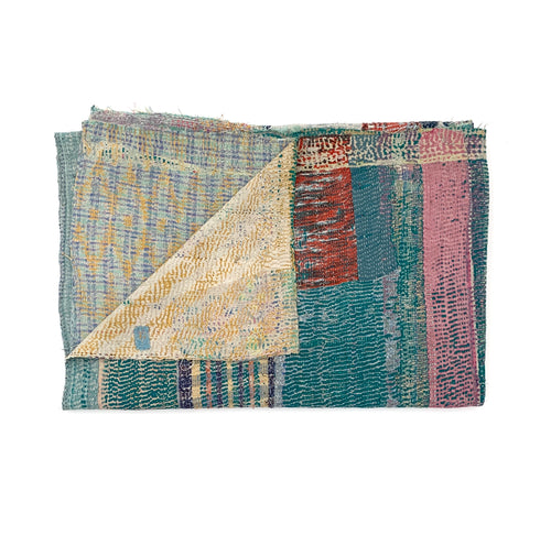 Vintage Kantha Quilt