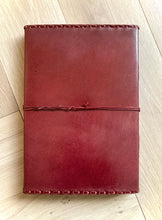 Load image into Gallery viewer, A4 Stitched Leather Journal