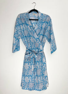 Kimono Block Print Short