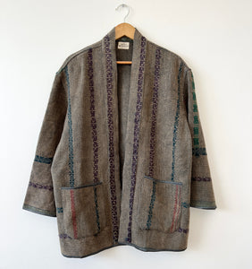 Vintage Kantha Jacket - Stonewashed