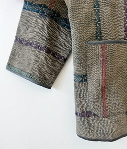 Vintage Kantha Jacket - Stonewashed