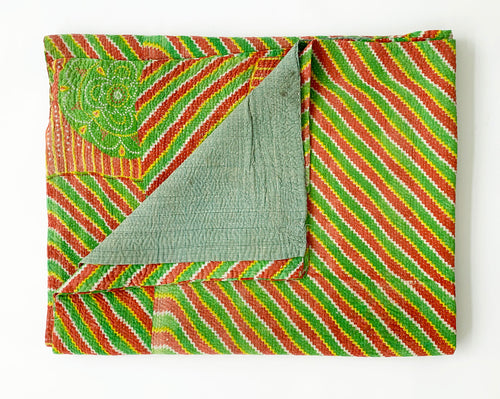 Vintage Kantha Quilt